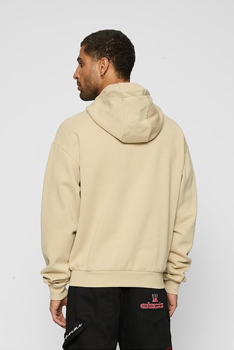 HIGH NECK ZIP HOODY WETSAND 2