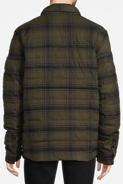 CLASSIC QUILTED WOOL-BLEND SHIRT JACKET COMBO A 2