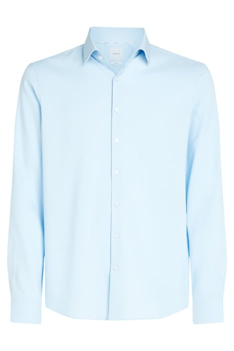 PERFORMANCE SOLID SLIM FIT CALM BLUE 4