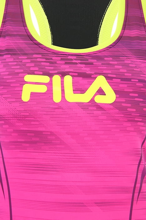 RANICA RUNNING TANK PINK GLO-BLACK 7