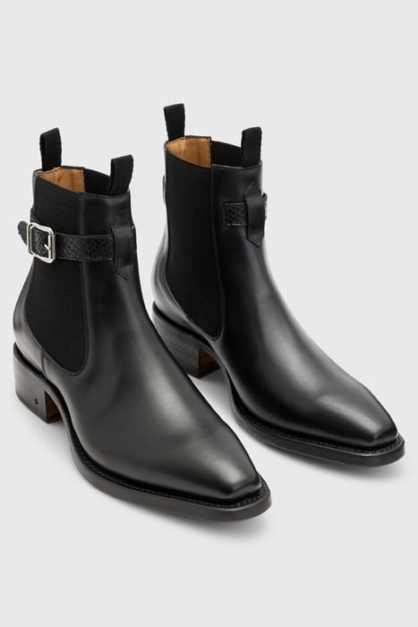 WALKER BUCKLE CHELSEA - ANKLE BUCKLE BLACK 1