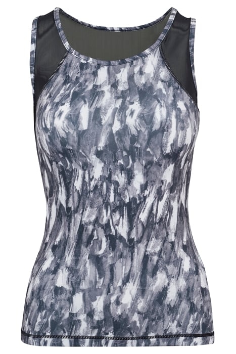 LADIES ACTIVE GRAPHIC TOP GREY 3