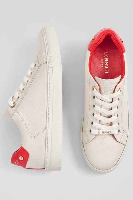 SIGNATURE CLASSIC SNEAKERS RED/WHITE 4
