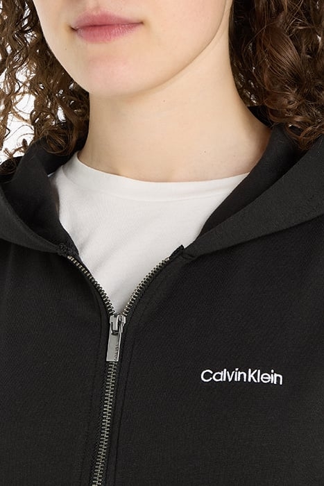 FULL ZIP HOODIE BLACK 5