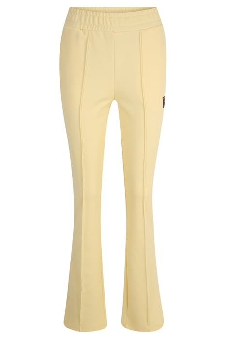 LAIBEN BOOTCUT TRACK PANTS FRENCH VANILLA 4