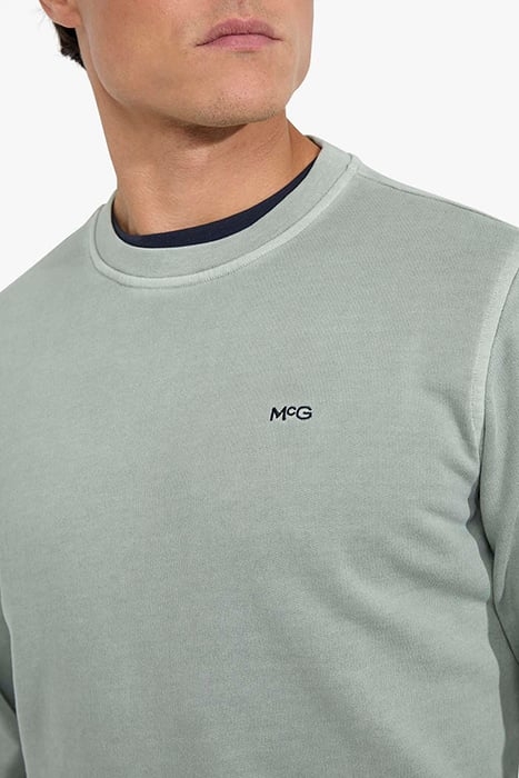 SUMMER CREW SWEATSHIRT ICE GREEN 6