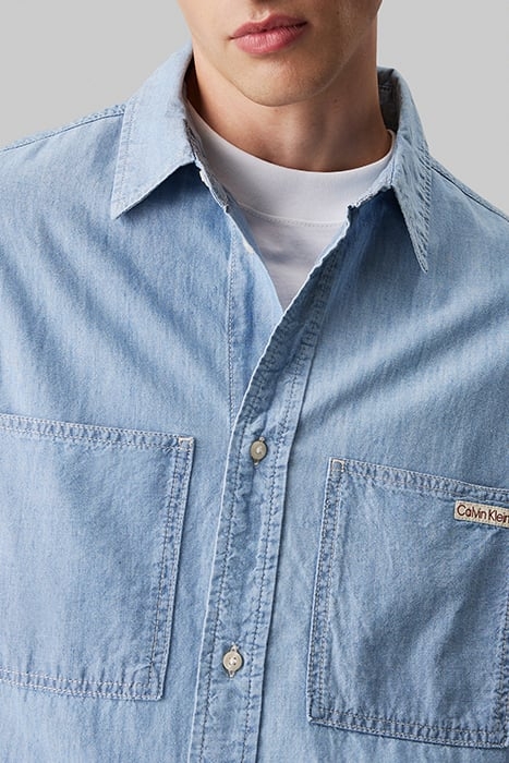EASY CHAMBRAY SHIRT DENIM LIGHT 5