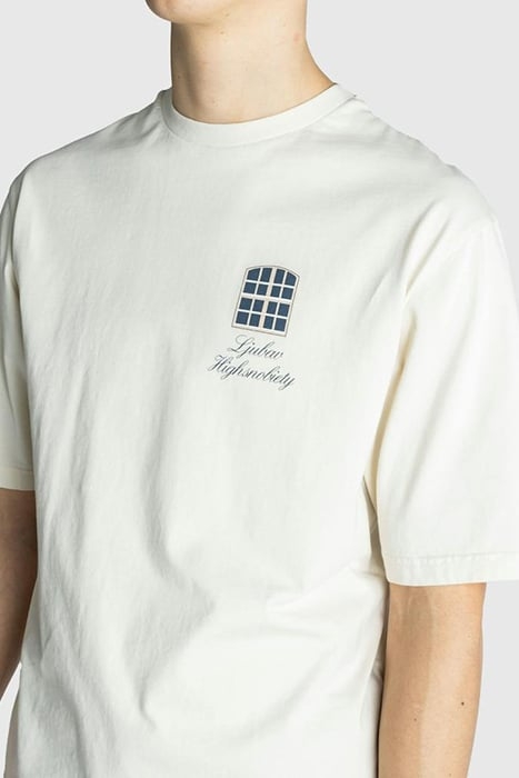 LJUBAV X HIGHSNOBIETY – S/S T-SHIRT EGGSHELL 3