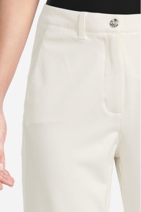 GUESS ECO ZOE PANTS CREAM WHITE 4