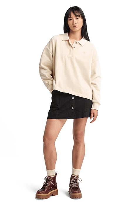 LUSH POLO SWEATSHIRT ANGORA 3