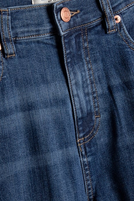 JEAN HIGH RISE STRAIGHT BLUE 3