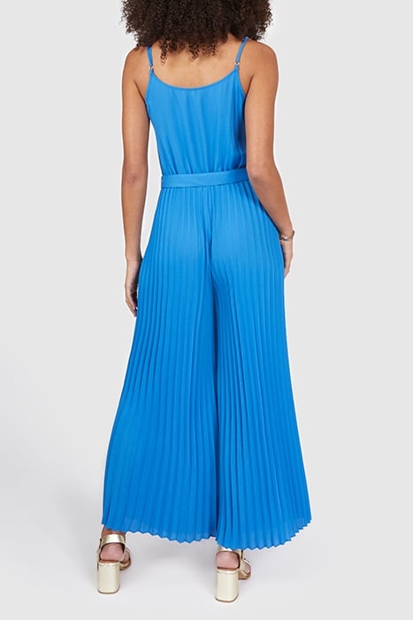 AZURE BLUE PLEATED JUMPSUIT 2