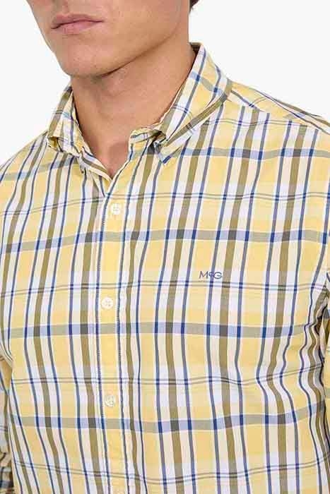 SUMMER CHECK SHIRT LEMON YELLOW 7