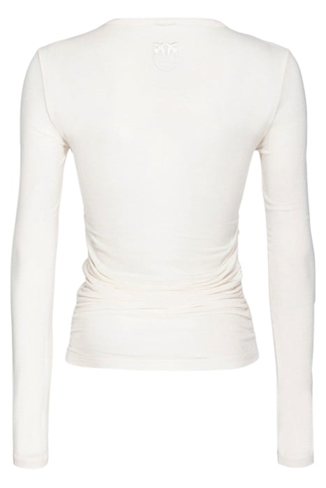 MINNIE MAGLIA JERSEY MISTO CAS VANILLA ICE-CREAM 4