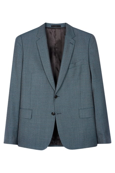 GENTS TAILORED FIT 2 BTN JACKET GREYISH BLUE 1