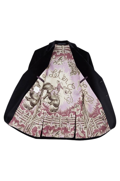 GENTS 2 BUTTON JACKET BLACK 3