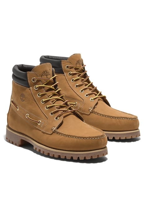 TIMBERLAND AUTHENTIC MID LACE UP BOOT WHEAT NUBUCK 2