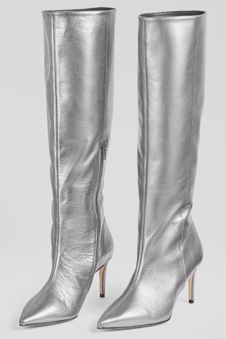 ASTRID POINTED BOOTS PEWTER 3