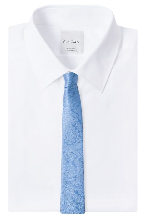 MEN TIE NARROW 6CM BLUE 3