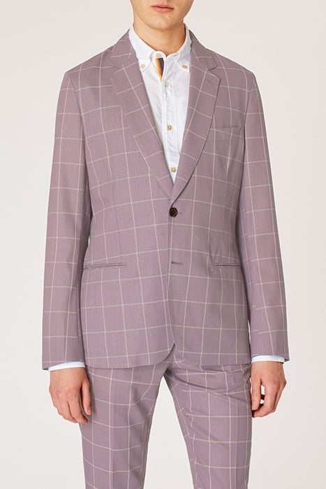 GENTS 2BTN JACKET PURPLE 1