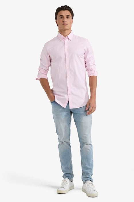 STRETCH OXFORD SHIRT LIGHT PINK 2