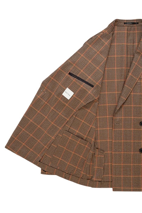 GENTS DB PATCH POCKET JACKET TAN 5