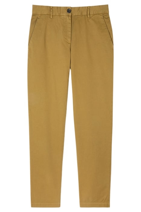 WOMENS CHINO OLIVE GREEN 3