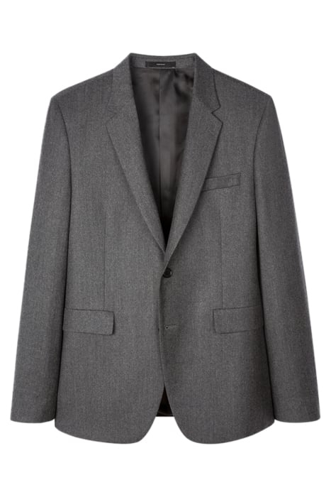GENTS SLIM FIT 2 BTN JACKET GREY MELANGE 1