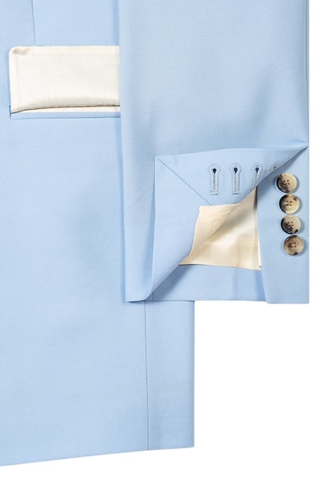 GENTS 2 BUTTON SUIT TURQUOISE 8