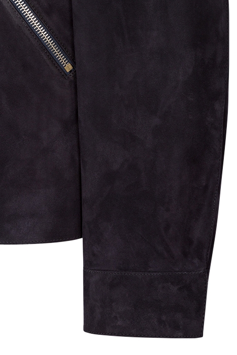 GENTS SUEDE JACKET NAVY 7