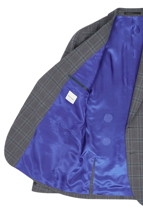 GENTS TAILORED FIT 2 BUTTON SUIT GREY 3