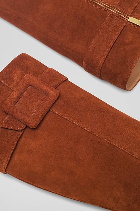 CARLOTTA COVERED BOOTS TAN 4