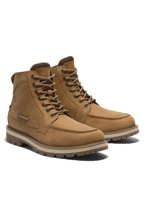 BRITTON ROAD MID LACE UP BOOT WHEAT FULL GRAIN 2