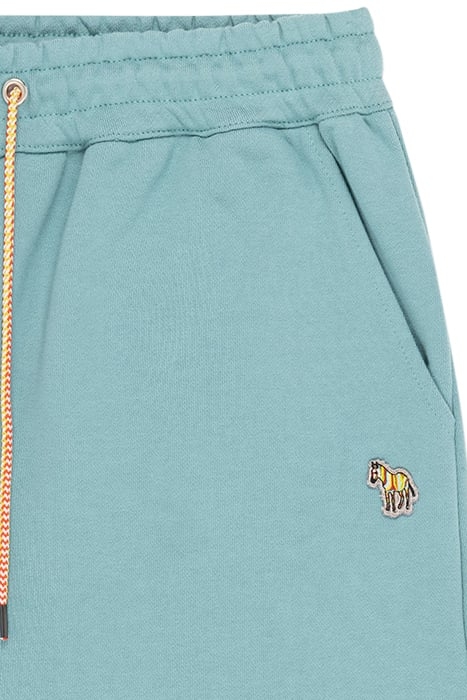 WOMENS ZEBRA SWEATPANTS TURQUOISE 2