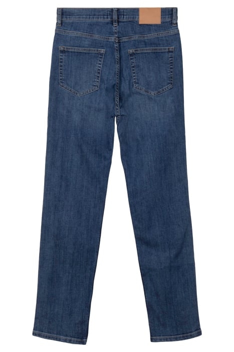 JEAN HIGH RISE STRAIGHT BLUE 2