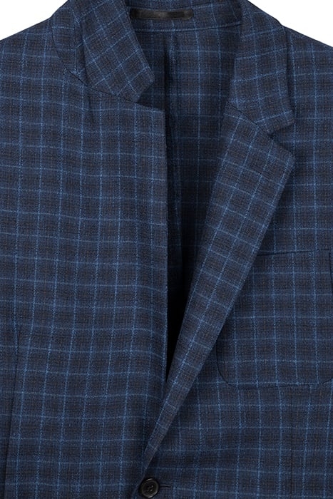 MENS 2 BTN PATCH POCKET JACKET INKY BLUE 7