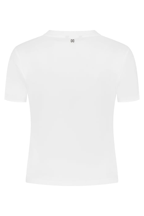 CIRCLE T-SHIRT STAR WHITE 3