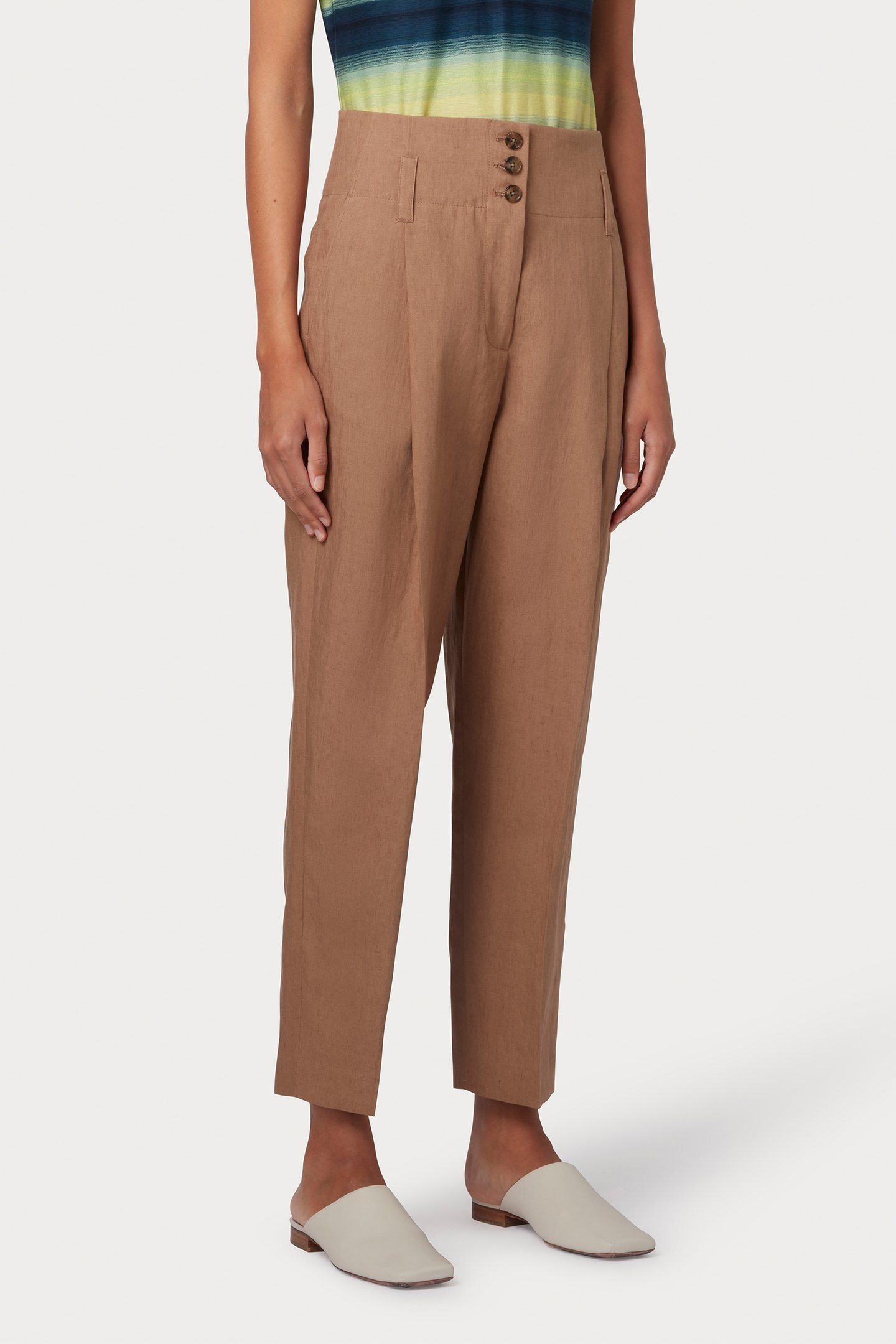 WOMENS TROUSERS MEDIUM BEIGE 1