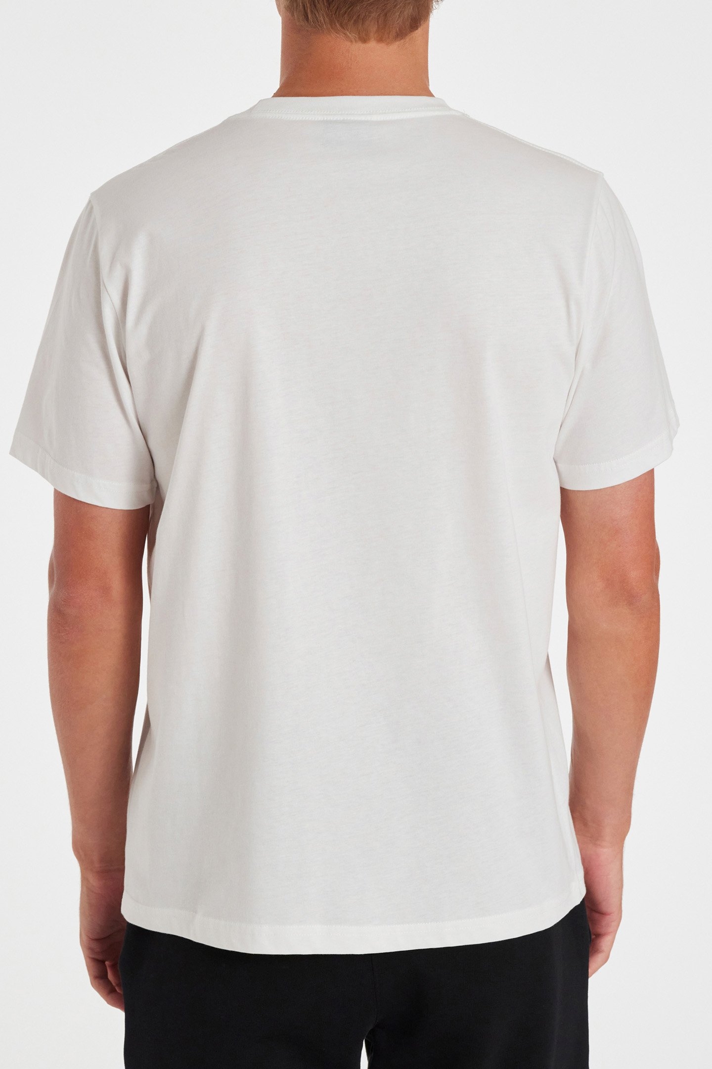 MENS REG FIT T SHIRT HONEST JOHNS WHITE 2
