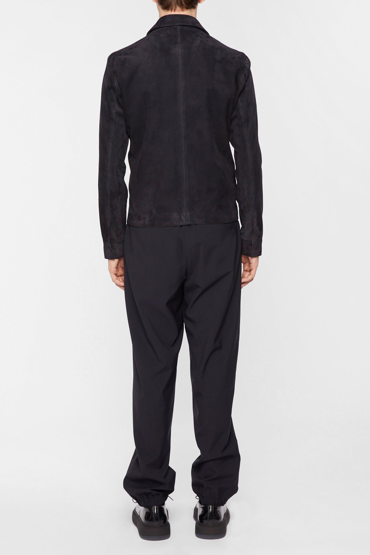 GENTS SUEDE JACKET NAVY 3