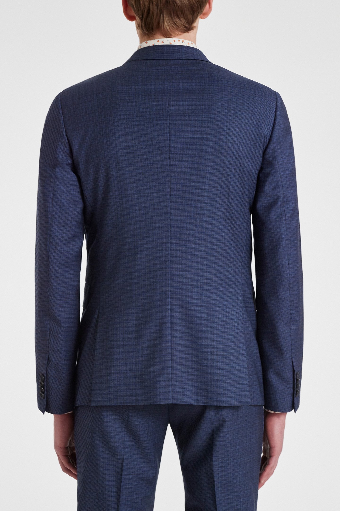 MENS SLIM FIT 2BTN SUIT NAVY 3