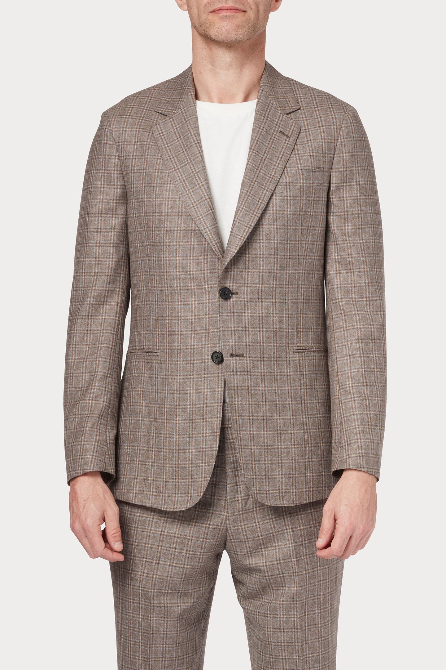 GENTS 2BTN JACKET LIGHT BEIGE 1