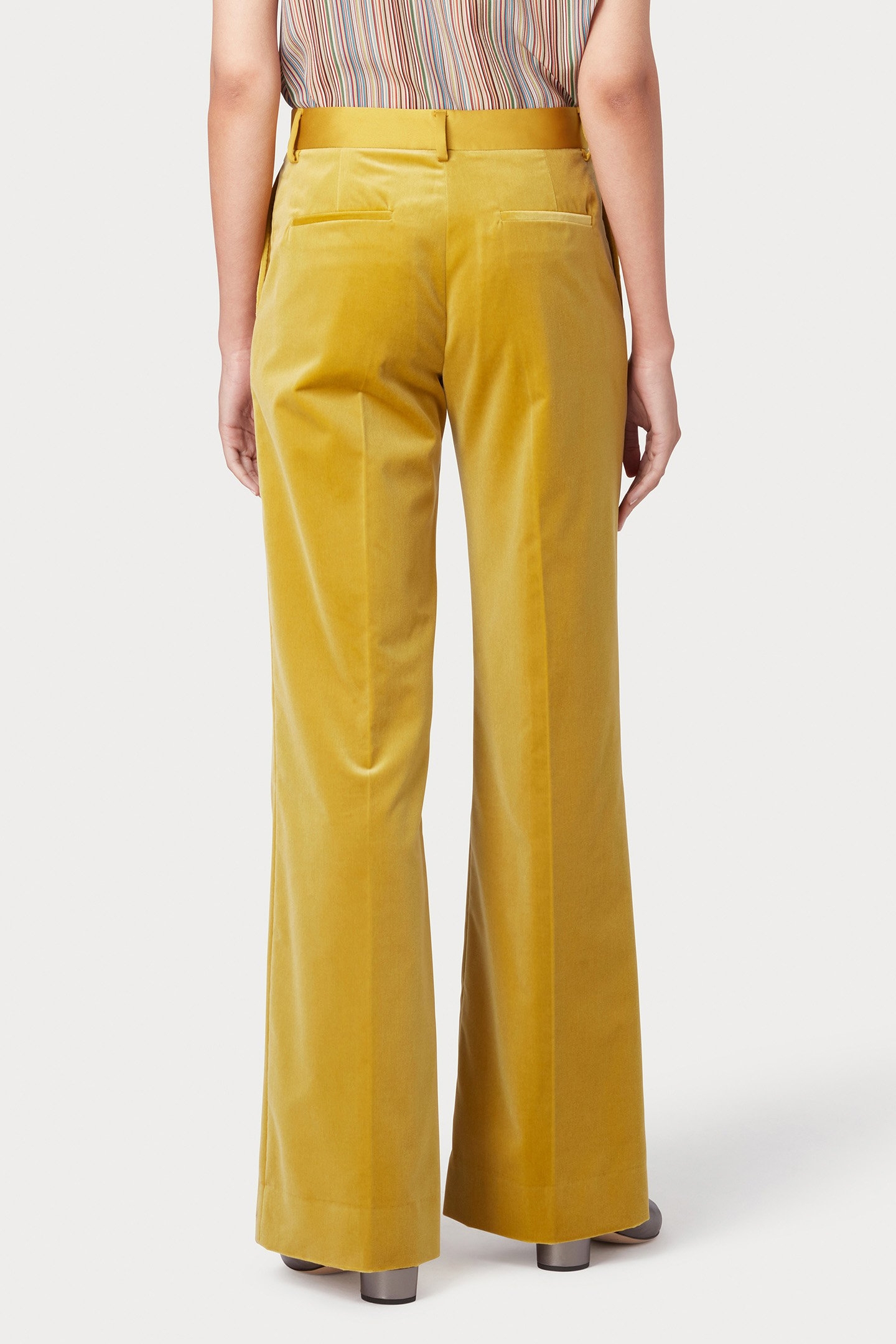 WOMENS TROUSERS GOLDEN YELLOW 2