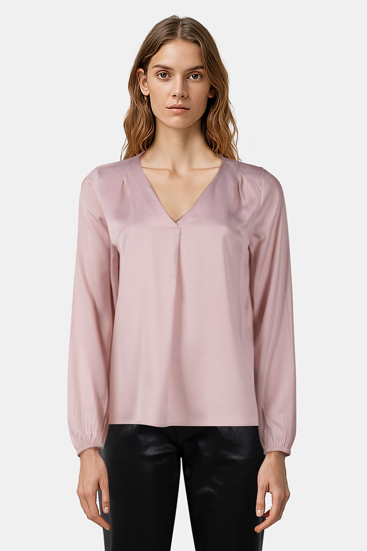 COMMA BLOUSES RED-DARK 1