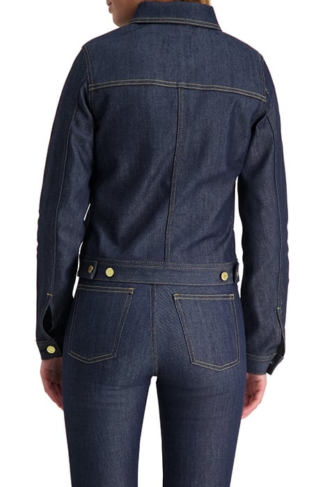 SUZY RAW DENIM JACKET DARK BLUE 2