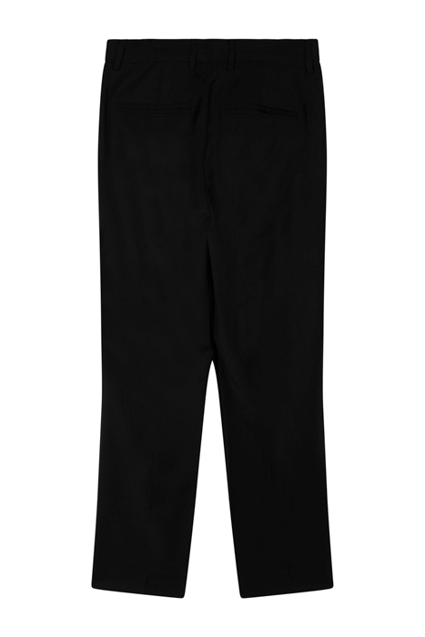 EMMA CROPPED COOL WOOL TROUSER BLACK 2