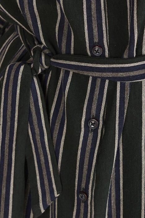 KIMONO SLEEVE SHIRT DRESS GREEN W90057 6