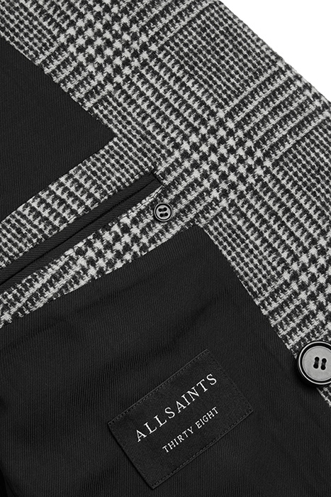 DANSON COAT BLACK/GREY 8