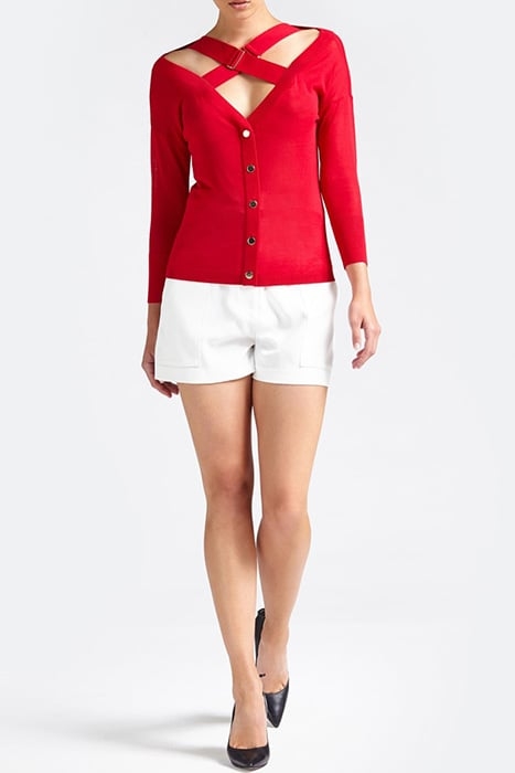 GLORIA OUT-SHOULDER CHERRY PUNCH 5