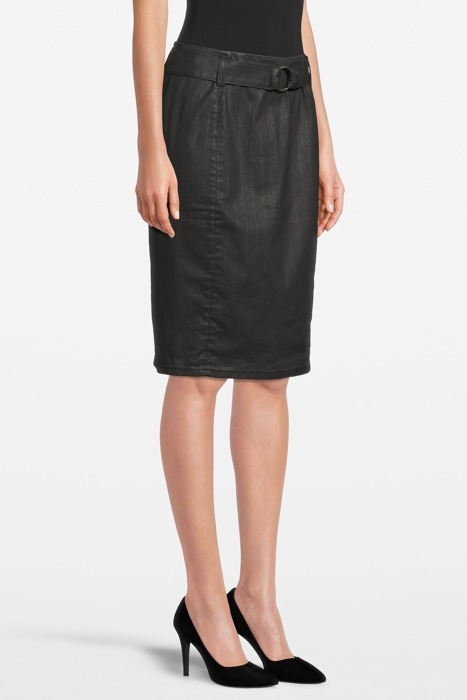 SKIRT WOVEN BUSINESS MEDIUM BLACK 4